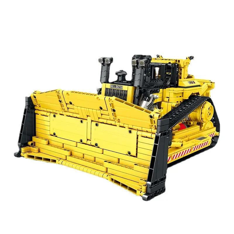 Kinderen Leren Speelgoed D11 Bulldozer Model Cada Rc Auto Afstandsbediening Auto Speelgoed Baksteen Bouwsteen Kind Technic Auto