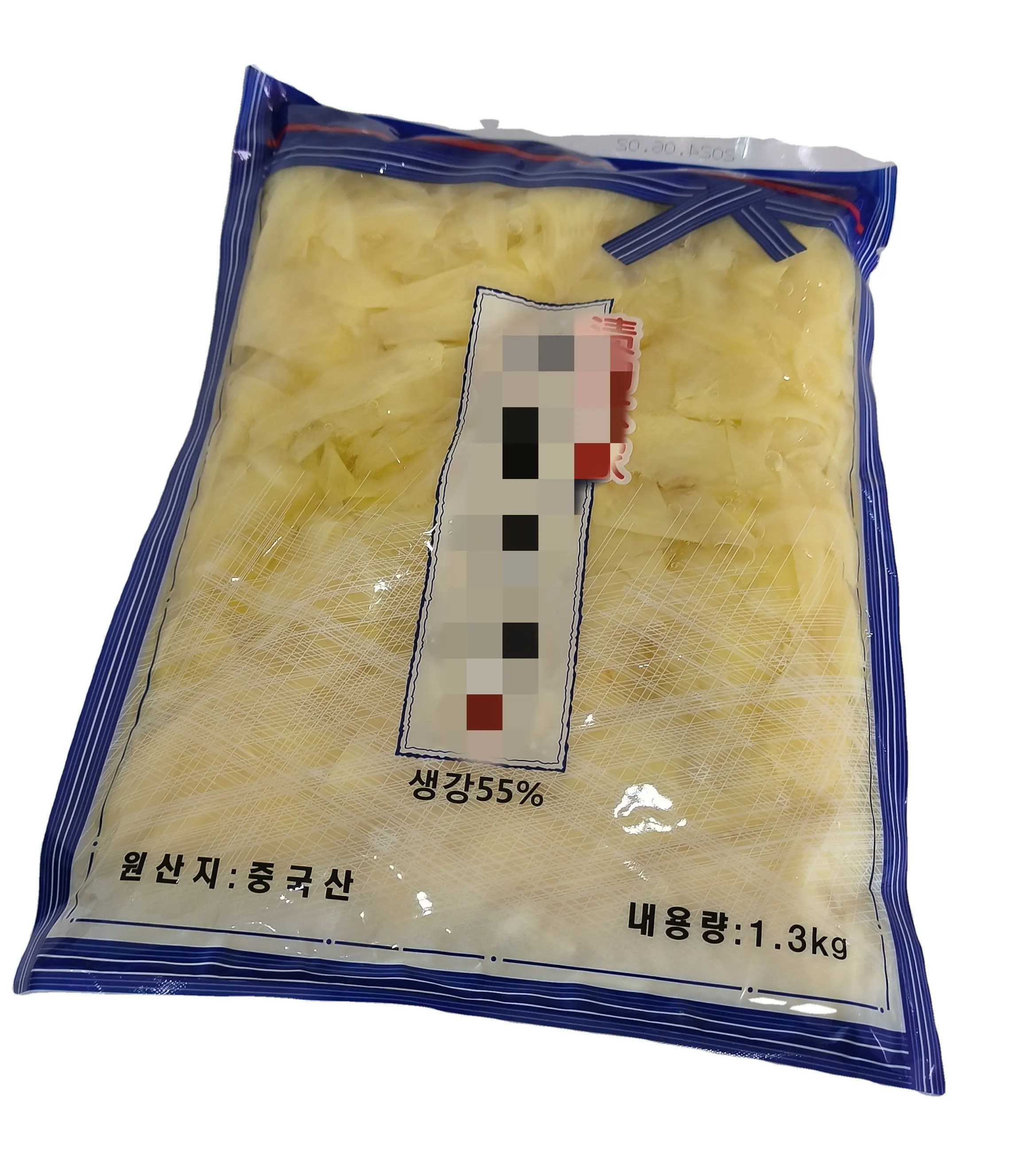 Korea Food 1.3KG Salziger natürlicher eingelegter weißer koscherer Sushi-Ingwer