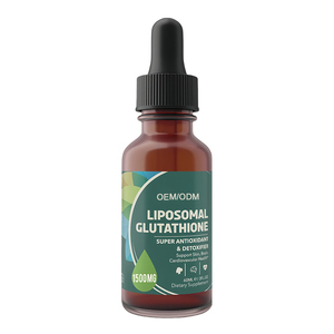 Private Label Liposomales L-Glutathion Flüssige Tropfen Antioxidans Aminosäuren Anti-Aging Immunsystem Hautgesundheit Unterstützung für Erwachsene - Product Image 1