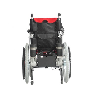 Silla <span class=keywords><strong>de</strong></span> <span class=keywords><strong>Ruedas</strong></span> Eléctrica Plegable Ligera y Económica 2020 para Ancianos y Personas <span class=keywords><strong>con</strong></span> Discapacidad - Product Image 4