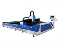 2KW 1.5KW 3KW açık tek masa üreticisi lazer kesme makinesi IPG sac lazer kesme makinesi