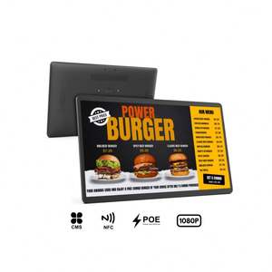 32 "duvar montaj Android 13 dokunmatik ekran LCD ekran 4 + 32GB POE NFC 12V dijital Poster ve reklam tabela - Product Image 1