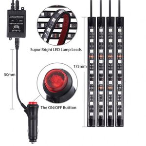 Tira de Luces <span class=keywords><strong>LED</strong></span> para Auto, USB, Nueva, Luces Ambientales para Decoración Interior de Auto, Accesorios de Iluminación <span class=keywords><strong>Exterior</strong></span> - Product Image 5