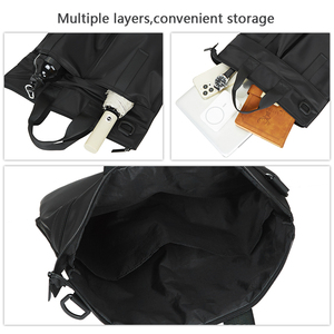 Túi đeo chéo sức chứa lớn Túi Đeo Vai thông thường thương hiệu thời trang Nam Túi Xách học sinh lớp Túi tote máy tính - Product Image 5