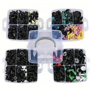 새로운 2275pcs 플라스틱 범용 자동차 패스너 키트 바디 머드 가드 리프 플레이트 도어 플레이트 리벳 - Product Image 2