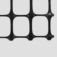 Géogrilles biaxiales en PEHD à prix d'usine pour drainage industriel, jardinage, écoles, génie civil, construction routière 110 kN, 5+ ans