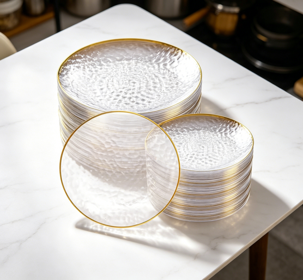 イベント向けのスタイリッシュでユニークな透明なプラスチック製