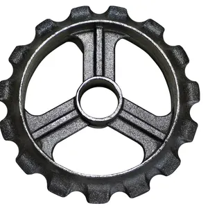 Professional Factory ISO9001 Certificate China Heavy Duty Manufacture Cast Iron Flat Cultipacker Wheels