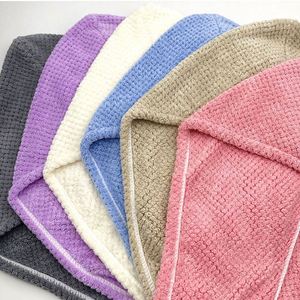 Serviette turban microfibre de haute qualité pour sécher les cheveux - Bonnet séchant les cheveux - Product Image 6