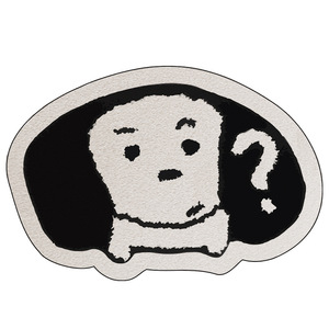 Tapis pour <span class=keywords><strong>enfants</strong></span> en forme de chiot de dessin animé, antidérapant, doux, design moderne, motif animal mignon, pour chambre et bureau - Product Image 4