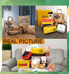 Caja Bento con 9 Compartimentos, Caja de Papel para Comida Rápida, Compartimentos para Refrigerios, Bebidas, <span class=keywords><strong>Palomitas</strong></span> de Maíz, Nachos, Barquitos para Servir - Product Image 4