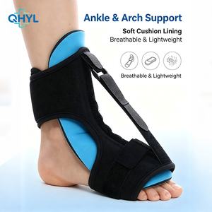 Supporto Ortopedico OEM per Piede, Protezione e Correzione del Piede Cadente, Supporto Caviglia Regolabile Traspirante e Fisso - Product Image 3