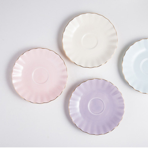 <span class=keywords><strong>Taza</strong></span> y platillo de cerámica de gran oferta, juego de tazas de té de <span class=keywords><strong>calabaza</strong></span> de la tarde de porcelana, 8 Uds. - Product Image 5