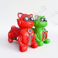Voiture à pédales pour enfants en forme de chat, avec bulles, pour centre commercial, salle d'arcade, divertissement, avec lumière LED et musique, pour usage commercial