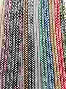 เชือกกลมโพลีเอสเตอร์กำมะหยี่ขนาด 5 มม. สีตามสั่ง สำหรับกระเป๋า เสื้อผ้า รองเท้า สิ่งทอในบ้าน - เชือกรูดอเนกประสงค์ - Product Image 2