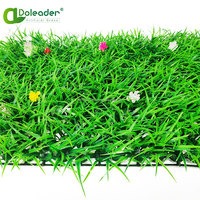 Anti-UV-Kunststoff Hochwertige künstliche Hecke Buchsbaum platten Grüne Pflanze Vertikale Garten wand Für Indoor Outdoor Dekoration