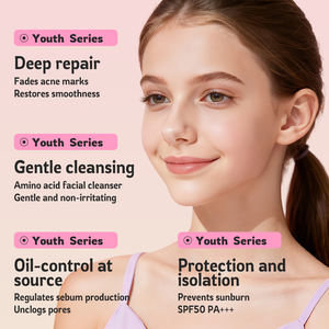 Crème Nettoyante Visage Luxueuse Réparatrice et Protectrice, Sérum Solaire Anti-Acné et Séborégulateur à la Niacinamide pour la Jeunesse – Vente en Gros - Product Image 3