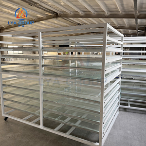 Ligne de machines de production de carreaux flexibles MCM pour revêtement en pierre tendre artificielle, avec roulements à engrenages, moteurs et pompes. - Product Image 2