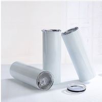 Vaso Térmico Personalizado de Acero Inoxidable de 15 oz para Sublimación, Vaso Delgado de Doble Pared con Aislamiento y Pajita