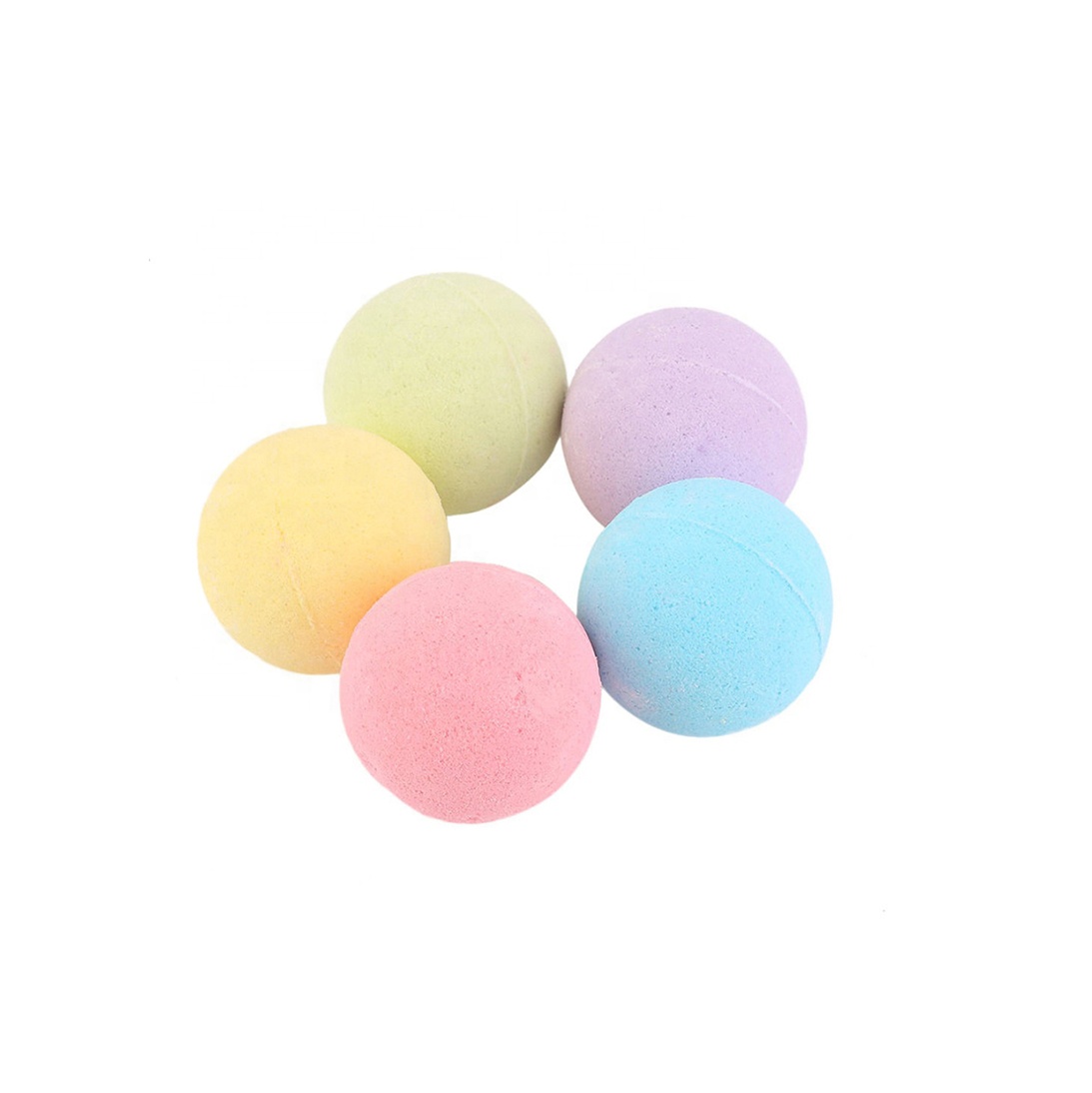 Customized wholesale bath bubble ball dried flower essential oil bath salt explosion starry sky color bath bomb