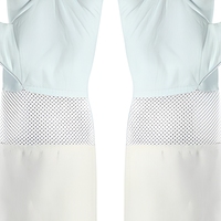 Nouveaux gants d'apiculture blancs en toile et peau de mouton, manches longues, protection, garantie 1 an pour les apiculteurs