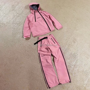Custom Windproof Waterproof Coat <b>Zip</b> <b>up</b> <b>Jackets</b> and Nylon Pants Set High Quality Jogging Suit Design Tracksuit Windcheater Set - Product Image 2