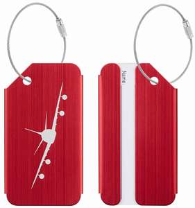 Étiquettes de bagages personnalisées imprimées en gros à prix d'usine, étiquettes d'identification durables et imperméables pour événements promotionnels et voyages d'affaires - Product Image 5