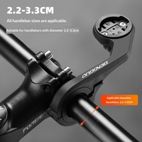 Soporte Extensor para Ciclocomputador BG-2127 de Nylon para Bicicletas de Montaña y Carretera, Base Alargada, Accesorio Multifuncional