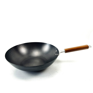 <span class=keywords><strong>Wok</strong></span> chinois à poignée en bois 32 cm, nouvel arrivage, motif diamant, plaque de nitruration, <span class=keywords><strong>wok</strong></span> chinois sans revêtement - Product Image 1