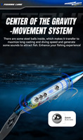Leurre de pêche en mer 30G en acier inoxydable et ABS à longue languette pour thon, croaker et redfish en pêche en bateau en mer