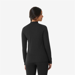 <span class=keywords><strong>Sous</strong></span>-vêtements thermiques de ski pour femmes en <span class=keywords><strong>laine</strong></span> mérinos 100%, chauds et confortables, hauts longs, lavables en machine, certifiés OEKO-TEX RWS, sans étiquette, logo en <span class=keywords><strong>laine</strong></span> - Product Image 4