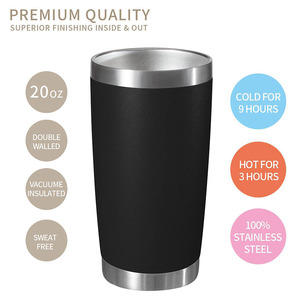<span class=keywords><strong>Mug</strong></span> isotherme à double paroi anti-fuite pour les voyages, le bureau, l'école, les fêtes, le camping - Product Image 2