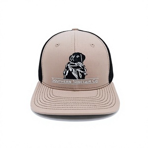 Casquette Trucker Personnalisable à 6 Panneaux Brodés Bicolore en Maille Respirante – Idéale pour l'Extérieur – Fabrication Vietnamienne - Product Image 1