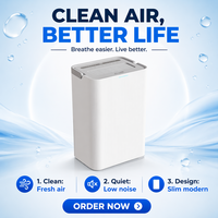 KDY-2520-20L déshumidificateur électrique du compresseur R290 avec la construction en plastique pour l'usage de ménage et de voiture