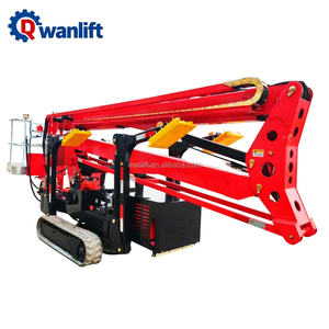 12m Hot <strong>Sale</strong> Diesel Engine Hydraulic Arm Telescopic <strong>Tracked</strong> Crawler Articulated Boom Lift Spider Lift - Product Image 6