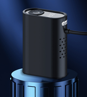 Compresseur d'air sans fil Gonfleur de pneu portable Pompe électrique à main avec LCD numérique