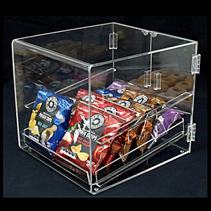 Thực Phẩm Lớp Acrylic Donut Hiển Thị Đứng Giá - Product Image 2