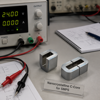 Nouveau noyau C nanocristallin EUCC630 EUCC-16A en gros, haute perméabilité, faible perte, pour transformateur audio Hi-Fi OEM ODM