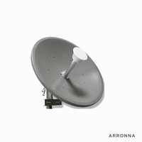 Antenne parabolique extérieure à gain élevé 5,8 GHz 36 dBi à double polarisation pour transmission sans fil longue distance point à point