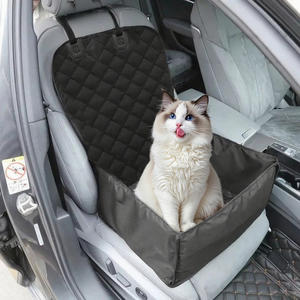 Co-pilote chenil siège voiture tapis pour animaux de compagnie épaissi Oxford tissu arrière Anti-sale étanche chat et chien tapis étanche voiture organisateurs - Product Image 2