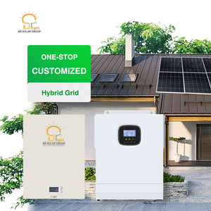 Kit solaire MPPT à batterie lithium-ion haute capacité 5 kW, système d'énergie solaire hors réseau avec onde sinusoïdale pure - Product Image 3