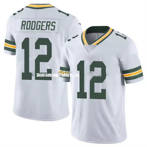 Schlussverkauf #9 Christian Watson #23 Jaire Alexander #26 Darnell Savage Jr. #33 Aaron Jones amerikanisches Fußballtrikot - Product Image 5