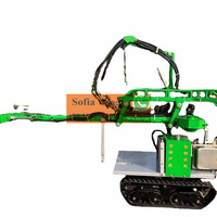 Haute productivité Pecan Tree Shaker Fruit Olive Shaking Machine de récolte Noisette et dattes rouges Moissonneuse Vibration Machine