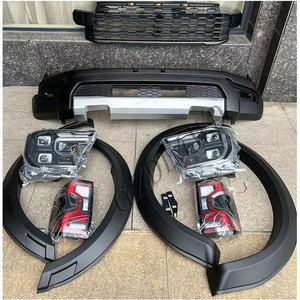 อุปกรณ์ตกแต่งภายนอกรถยนต์ชุดแต่งรอบคันสําหรับ Ranger T9 XL/ <span class=keywords><strong>XLS</strong></span> อัพเกรดเป็นกระจังหน้า Raptor กันชนหน้าบังโคลนไฟหน้าไฟท้าย - Product Image 4