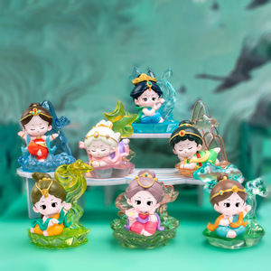 Yu Mo Dunhuang Caja Sorpresa Figura de Resina Modelo Decorativo de Escritorio Juguete Coleccionable de Desempaque Sorpresa - Product Image 1