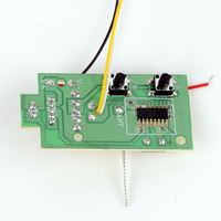 Kit PCBA de télécommande sans fil 2,4 G à 2 canaux GS-610T, émetteur et récepteur, pour voiture télécommandée marche avant/arrière