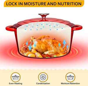Ensemble de casseroles en verre écologiques au design moderne, revêtement antiadhésif, couvercle en acier inoxydable, manche en bois, wok 5 pièces, gaz induction - Product Image 4