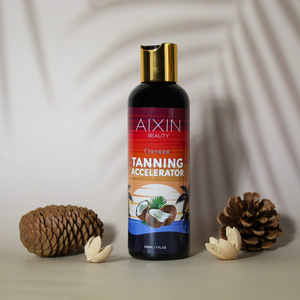 Accélérateur de <span class=keywords><strong>bronzage</strong></span> naturel avancé à base de plantes pour lits de <span class=keywords><strong>bronzage</strong></span> intérieurs/extérieurs, gel émulsion parfum noix de coco pour femmes - Product Image 1