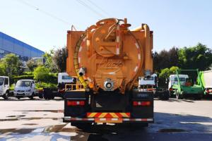 Camion-citerne à jet d'eau SHACMAN L3000 4x2, 14 m³, moteur 4 cylindres 220 CV, petit rayon de braquage, équipement d'assainissement, directement de l'usine - Product Image 6