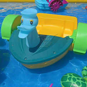 Botes de remo con manivela para piscina al aire libre, lago, río, Ocen, divertidos, para niños y adultos, barcos parachoques para <span class=keywords><strong>alquiler</strong></span> - Product Image 4